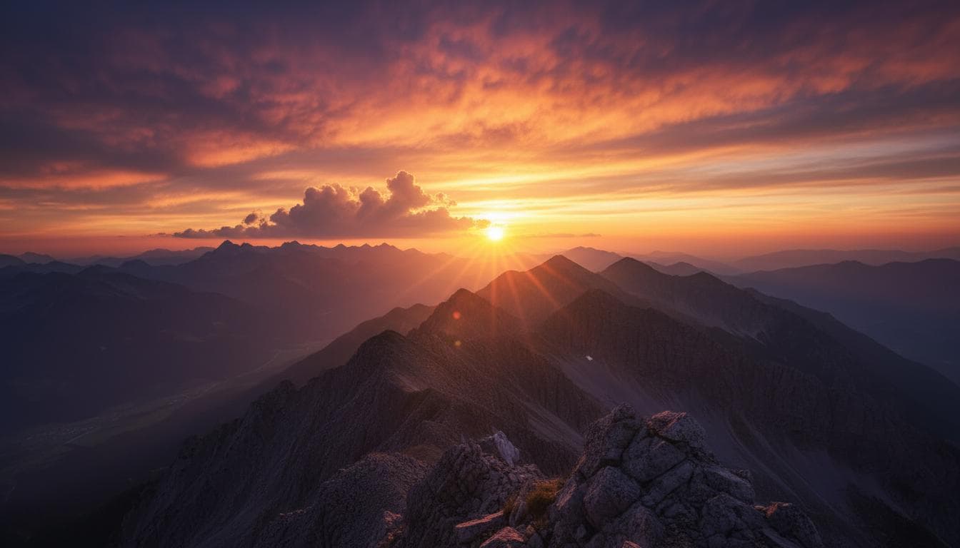 Gambar artikel 7 Spot Sunrise Terbaik di Indonesia untuk Pendaki